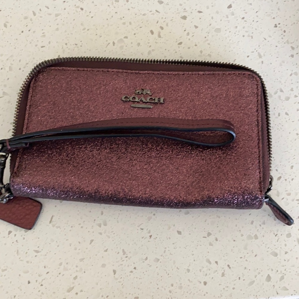 Coach wallet wristlet